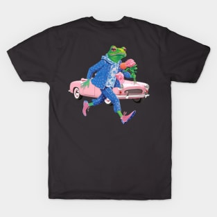 Frog with Flowers T-Shirt